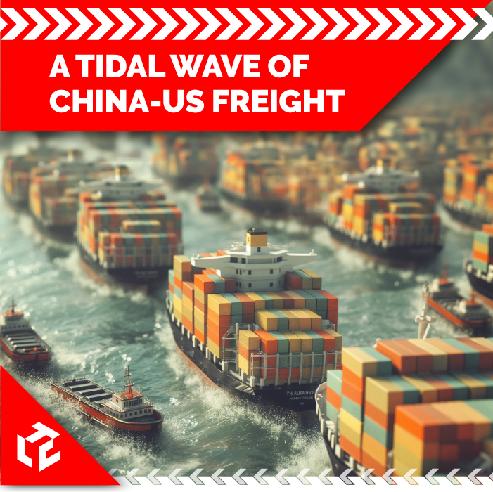 A Tidal Wave of China-US Freight